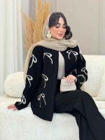 مانتو طرح پاپیون کد 6454 - تصویر 3