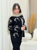 مانتو طرح پاپیون کد 6454 - تصویر 10