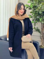 مانتو پایین بند چهار جیب کد 6314 - تصویر 12