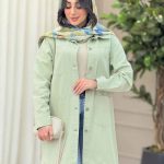 مانتو پایین بند چهار جیب کد 6314