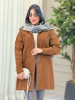 مانتو پایین بند چهار جیب کد 6314 - تصویر 27