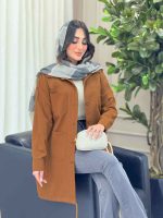 مانتو پایین بند چهار جیب کد 6314 - تصویر 25