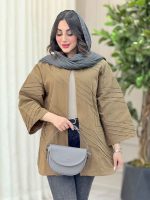 مانتو برش دار بغل چاک کد 6318 - تصویر 5