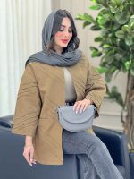 مانتو برش دار بغل چاک کد 6318 - تصویر 15