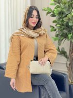 مانتو برش دار بغل چاک کد 6318 - تصویر 7