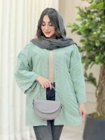 مانتو برش دار بغل چاک کد 6318 - تصویر 2