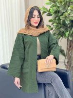 مانتو برش دار بغل چاک کد 6318 - تصویر 3