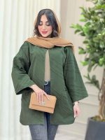 مانتو برش دار بغل چاک کد 6318 - تصویر 12