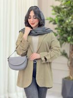مانتو جیب نما آستین چاک کد 6313 - تصویر 18