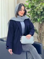 مانتو جیب نما آستین چاک کد 6313 - تصویر 15