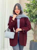مانتو جیب نما آستین چاک کد 6313 - تصویر 20