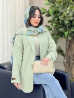 مانتو جیب نما آستین چاک کد 6313 - تصویر 19