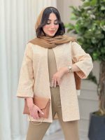مانتو دانتل مغزی دوزی کد 6408 - تصویر 18