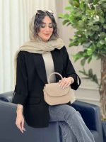مانتو دو دکمه یسنا کد 6302 - تصویر 16