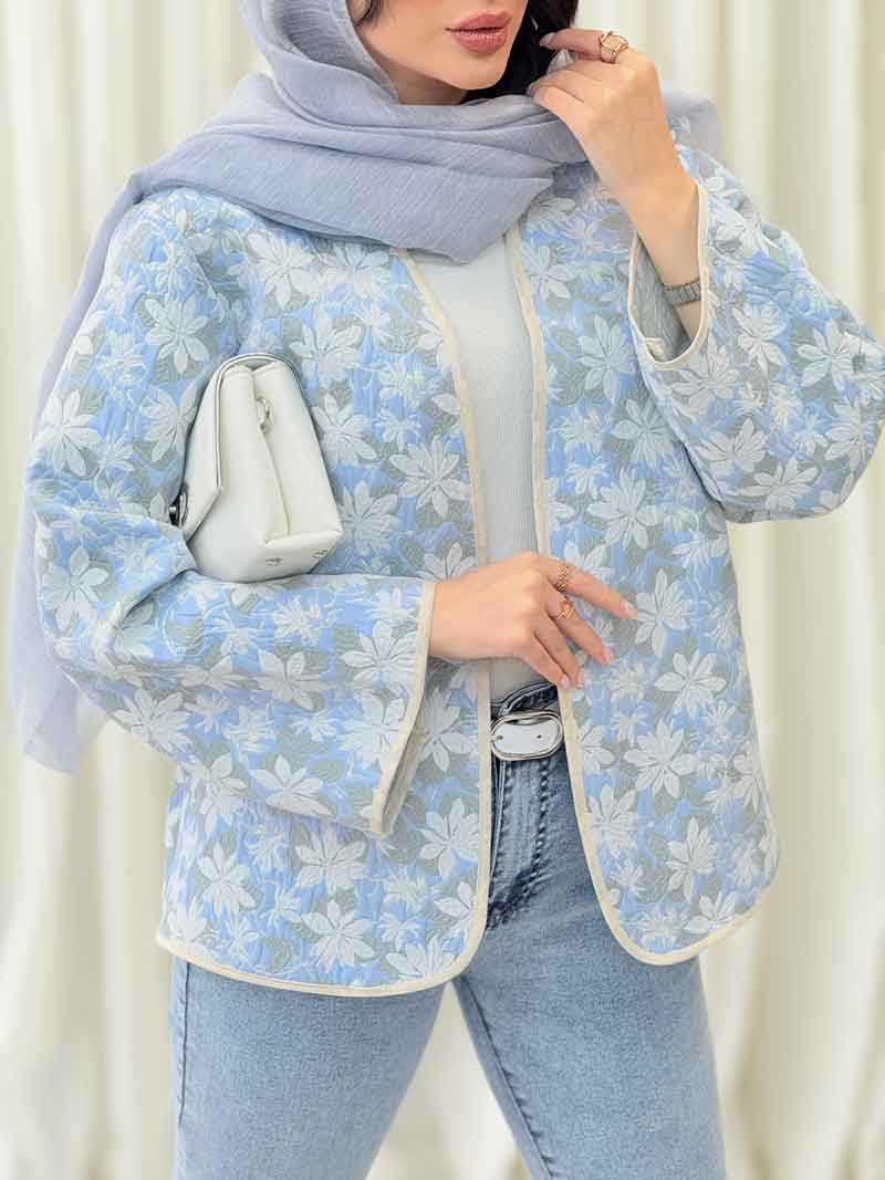 کت طرح دار شاینا کد 6389 کت طرح دار شاینا کد 6389