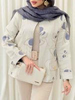 کت ژاکارد نازنین کد 6388 - تصویر 11