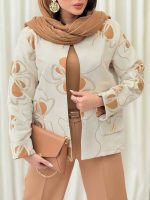 کت ژاکارد نازنین کد 6388