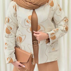 کت ژاکارد نازنین کد 6388