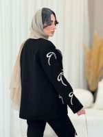 مانتو طرح پاپیون کد 6454 - تصویر 9