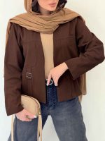کت دو جیب جلو سگک کد 6372 - تصویر 9