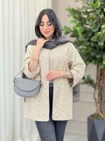 مانتو دانتل مغزی دوزی کد 6408 - تصویر 15