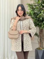 مانتو دانتل مغزی دوزی کد 6408 - تصویر 11