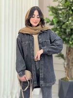 مانتو جین دو جیب آرمیتا کد 6379 - تصویر 8