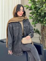 مانتو جین دو جیب آرمیتا کد 6379 - تصویر 11