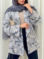 مانتو ژاکارد تونیا کد 6407 - تصویر 13