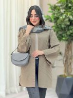 مانتو برش دار بغل چاک کد 6433 - تصویر 8