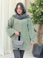 مانتو برش دار بغل چاک کد 6433 - تصویر 19