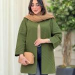 مانتو برش دار بغل چاک کد 6433