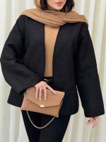 کت طرح دار دلانا کد 6425 - تصویر 6