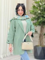 مانتو لینن آستین چاک کد 6431 - تصویر 15