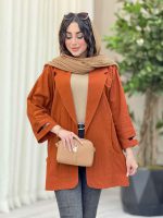 مانتو لینن آستین چاک کد 6431 - تصویر 10