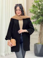 مانتو لینن آستین چاک کد 6431 - تصویر 7