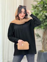 شومیز یقه دو دکمه دنیز کد 6294 - تصویر 17