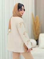 مانتو طرح پاپیون کد 6454 - تصویر 14