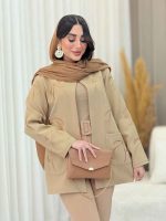 مانتو طرح پاپیون کد 6454 - تصویر 13