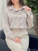 شومیز ساتن طرح لوزی کد 6312 - تصویر 9