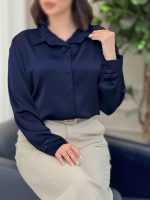شومیز پایین هلال لیندا کد 6309 - تصویر 13