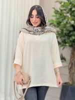 شومیز جلو بسته آنیسا کد 6455 - تصویر 6