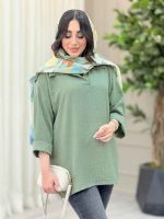 شومیز جلو بسته آنیسا کد 6455 - تصویر 20