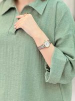 شومیز جلو بسته آنیسا کد 6455 - تصویر 17