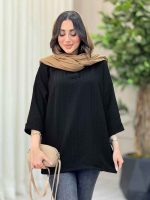 شومیز جلو بسته آنیسا کد 6455 - تصویر 5