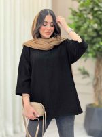 شومیز جلو بسته آنیسا کد 6455 - تصویر 18