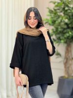 شومیز جلو بسته آنیسا کد 6455 - تصویر 7