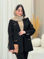 کت آستین سه دکمه لامیا کد 6409 - تصویر 3
