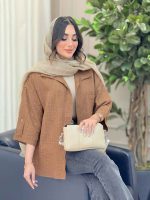 شومیز آستین پاگن ثمین کد 6466 - تصویر 22