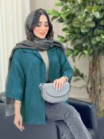 شومیز آستین پاگن ثمین کد 6466 - تصویر 24